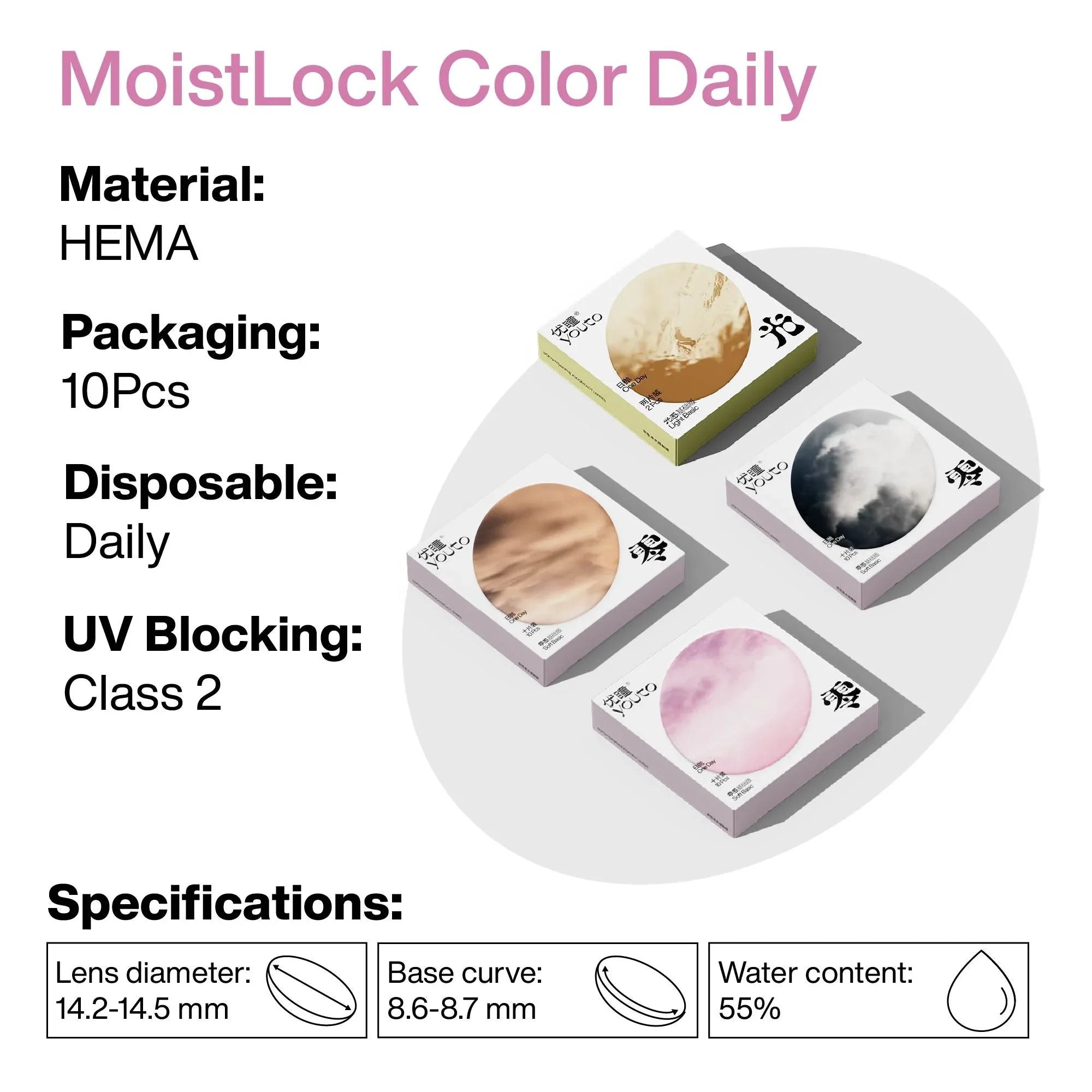 MoistLock Color Daily - Youto Shop