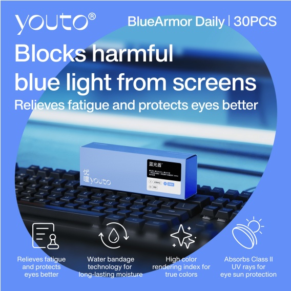 BlueArmor Daily - Anti-Bluelight Contacts