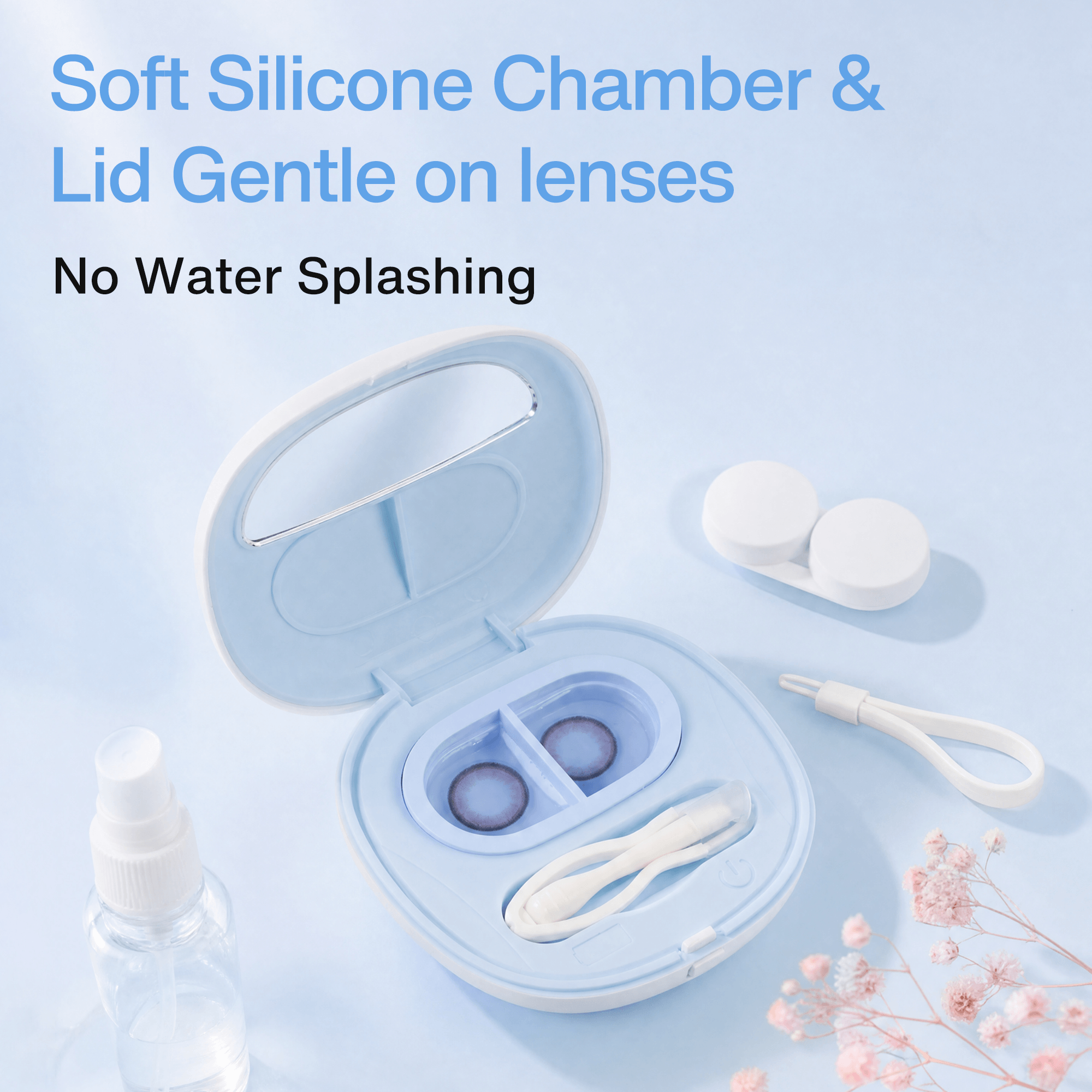 【Rechargeable】Sonicpure Contact Lens Cleaner
