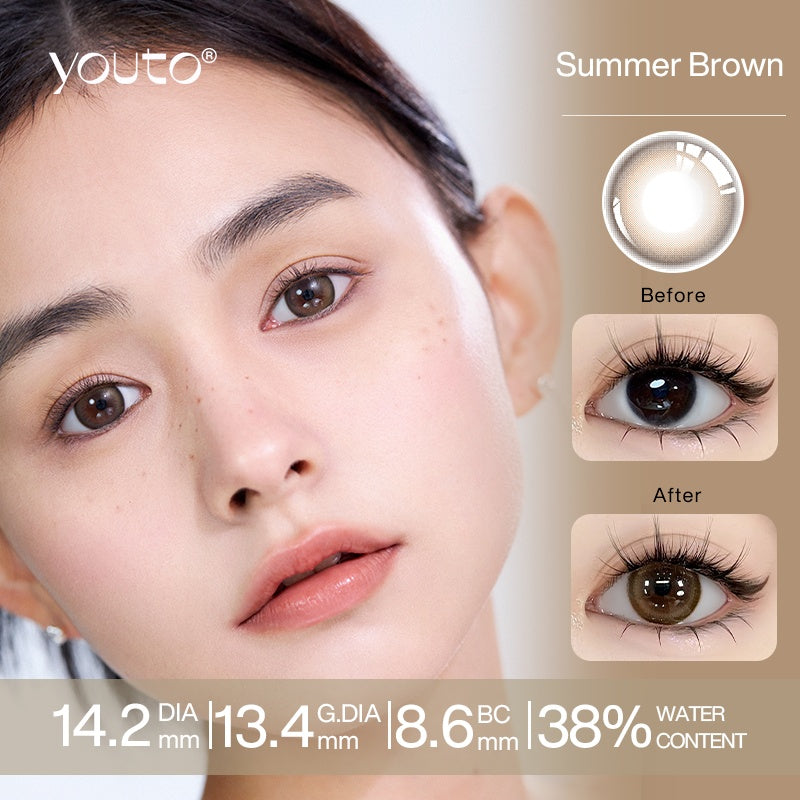 MoistLock 彩色月抛隐形眼镜